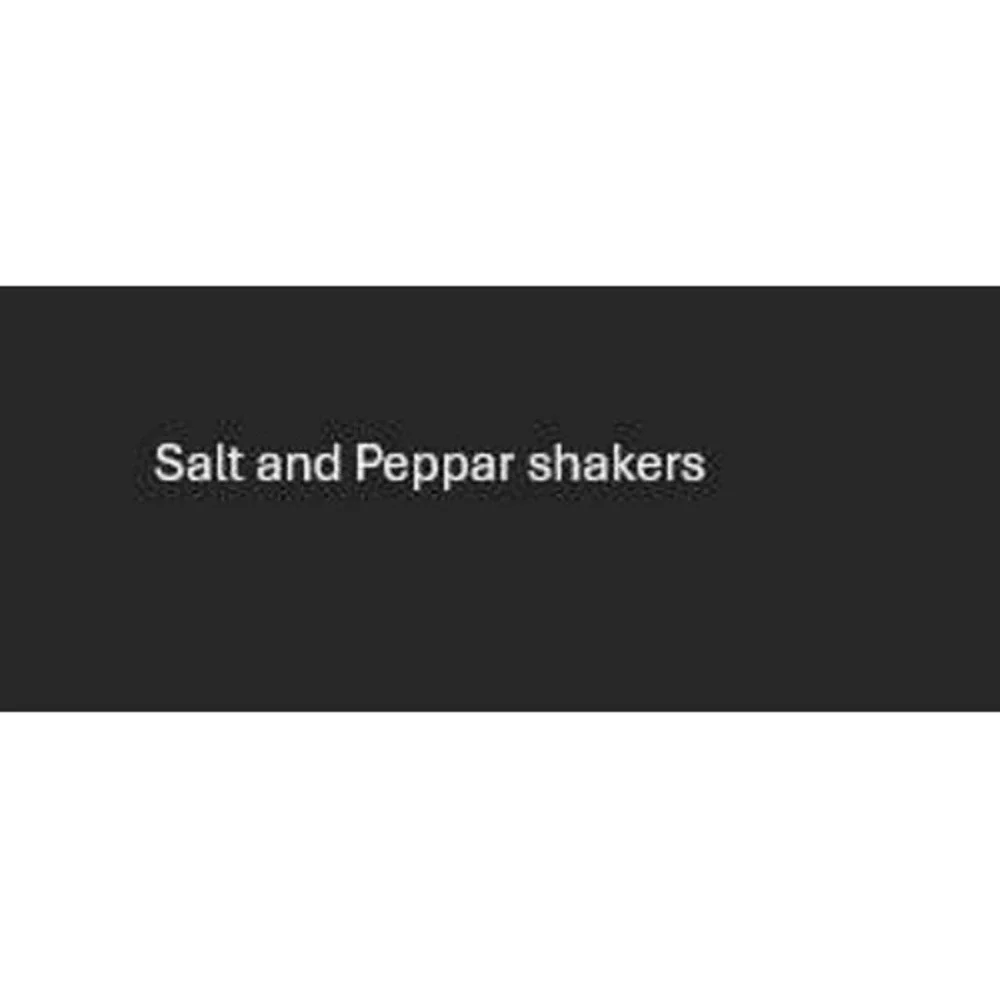 Vintage Mini Oil Lamp Salt Pepper Shakers‎ Silver Tone Plastic Cruet Set
